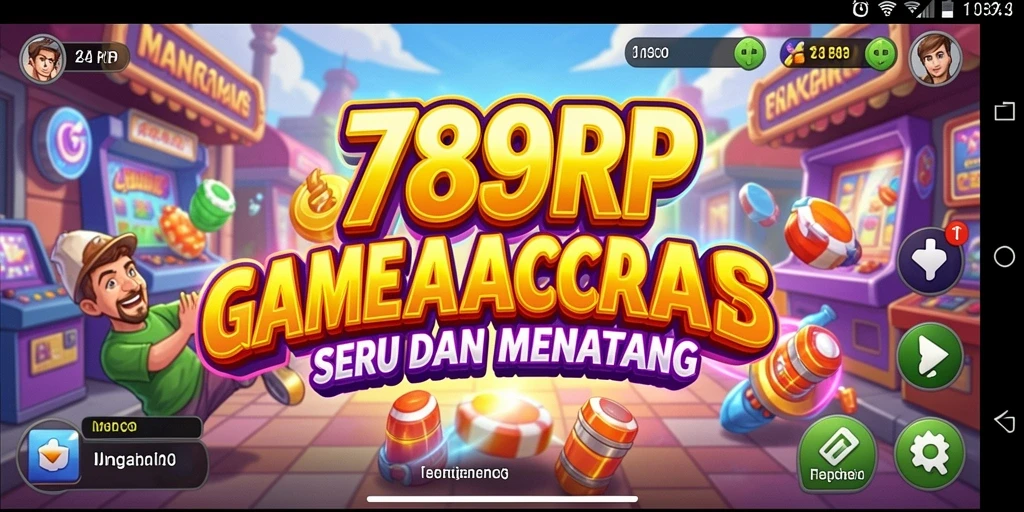 Screenshot gameplay 789RP menampilkan aksi seru dalam arcade.