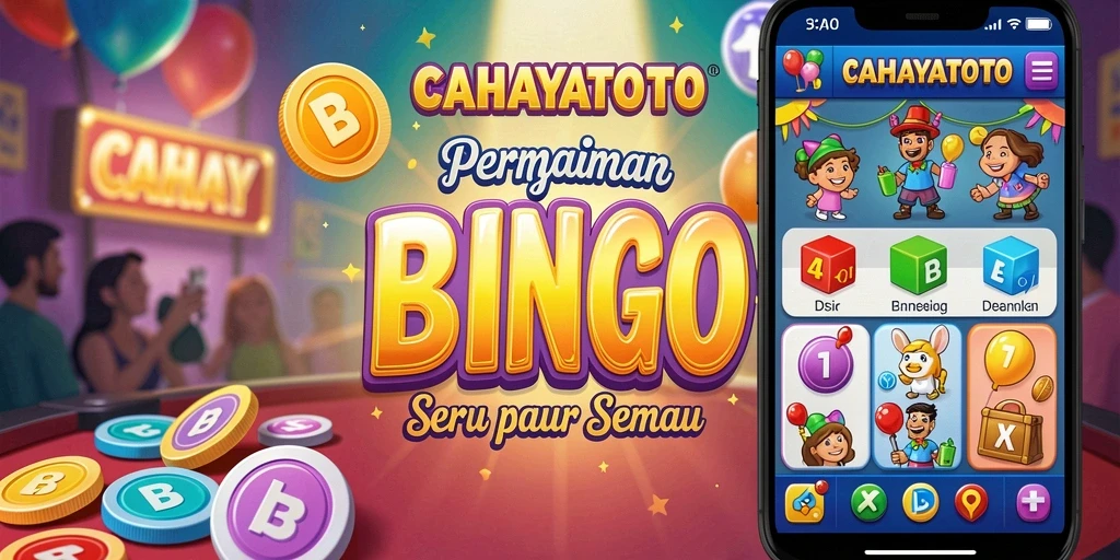 Tampilan gameplay seru dari CAHAYATOTO saat bermain Bingo.