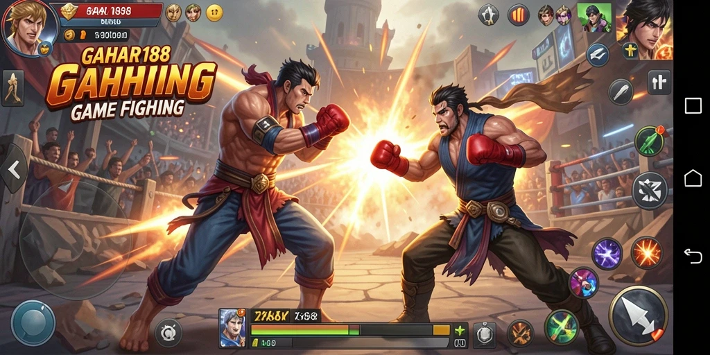 Tampilan gameplay GAHAR188 yang mendebarkan dan penuh aksi.