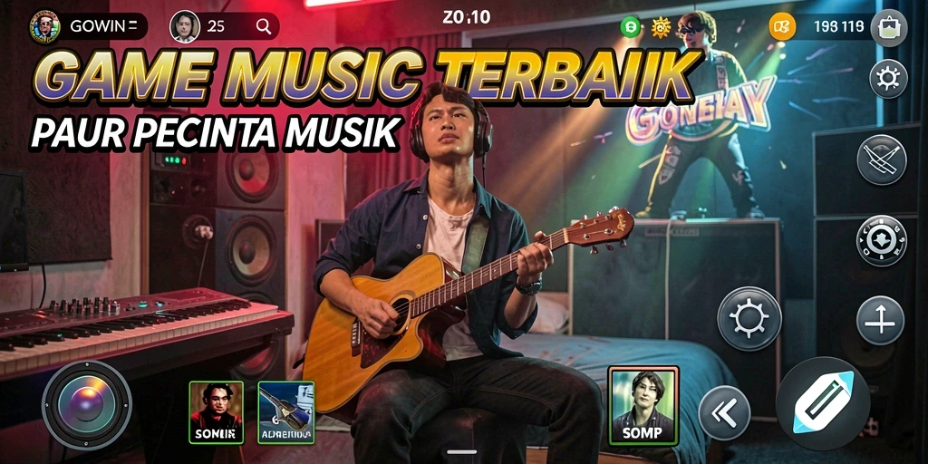 Tampilan gameplay GOWIN yang memukau dan interaktif.