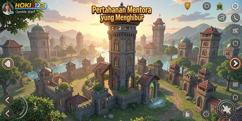 Gameplay seru HOKI123 dalam genre Tower Defense yang menantang.