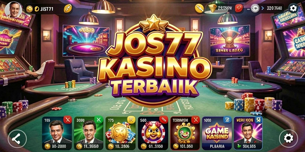 Tampilan gameplay JOS77 yang menarik dan penuh aksi Kasino.