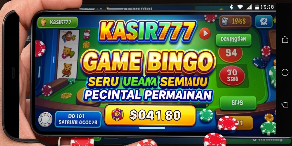 Tampilan seru gameplay Bingo di KASIR777.