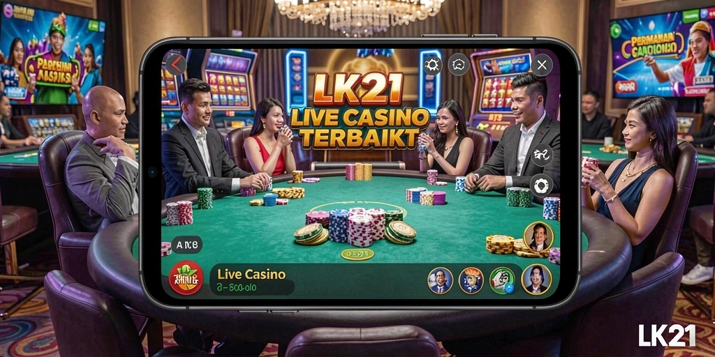 Tampilan gameplay Live Casino yang mengasyikkan dan interaktif.