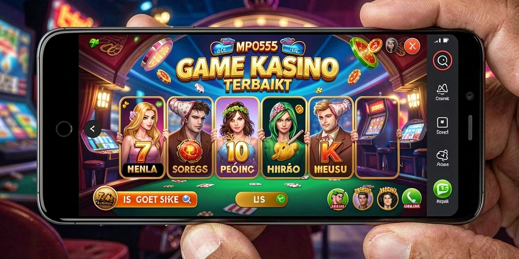 Tampilan gameplay MPO555 yang menarik dan interaktif dalam permainan Kasino.