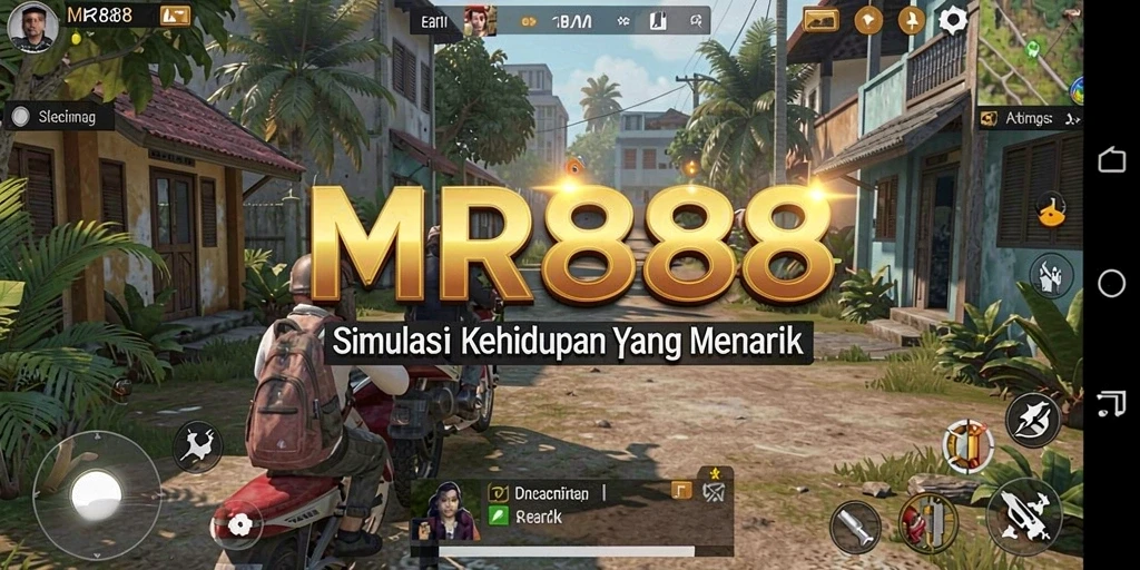 Screenshot gameplay MR888 yang menampilkan simulasi kehidupan yang menarik.