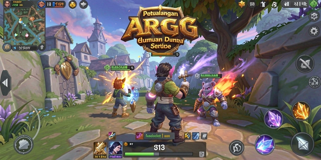Tampilan gameplay S13 dengan aksi seru dan grafis menawan.
