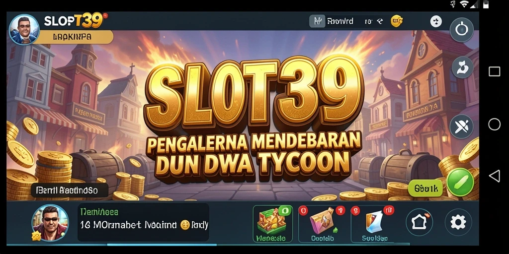 Tampilan menarik dari gameplay SLOT39 yang penuh strategi Tycoon.