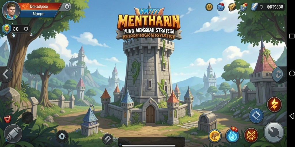 Gameplay menara pertahanan yang mendebarkan dan strategis.