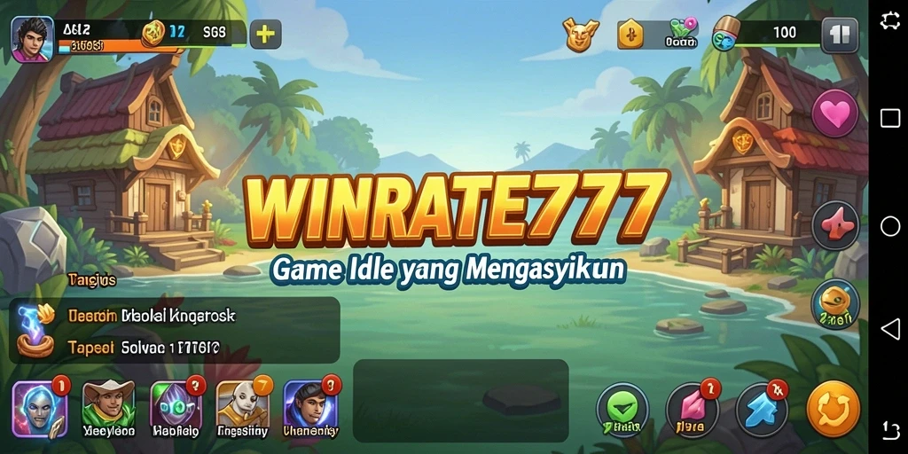 Tampilan gameplay menarik dari WINRATE777 yang membuat betah bermain.
